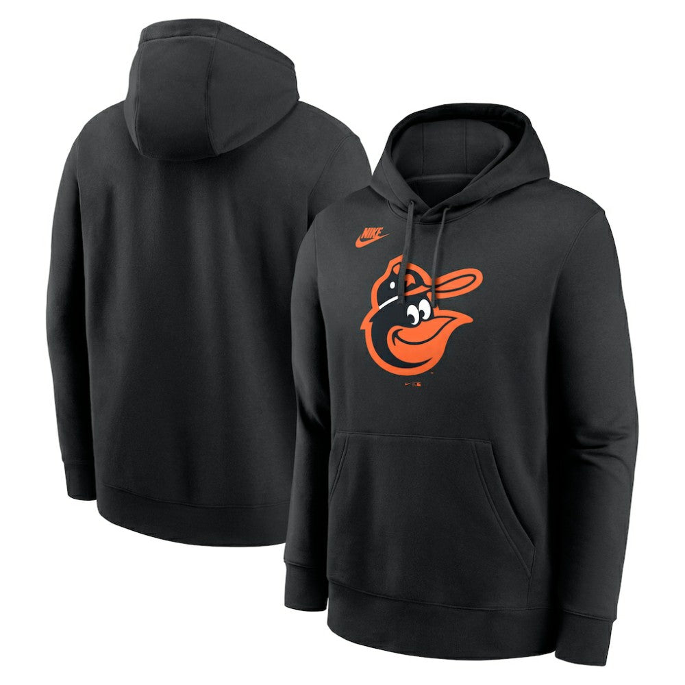 Baltimore Orioles Nike Cooperstown Collection Logo Club Hoodie - Black - Nike Sale