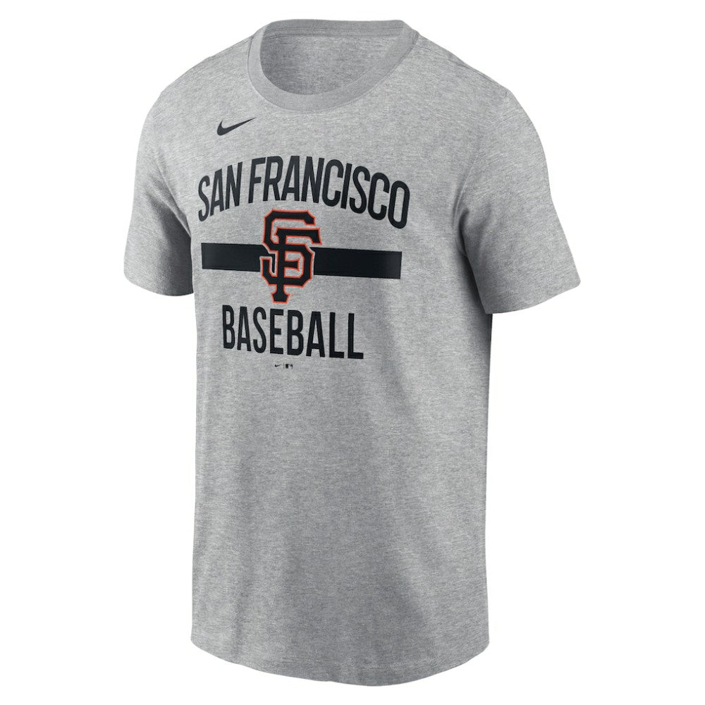 San Francisco Giants Nike Arched T-Shirt - Heather Gray - Nike on Sale
