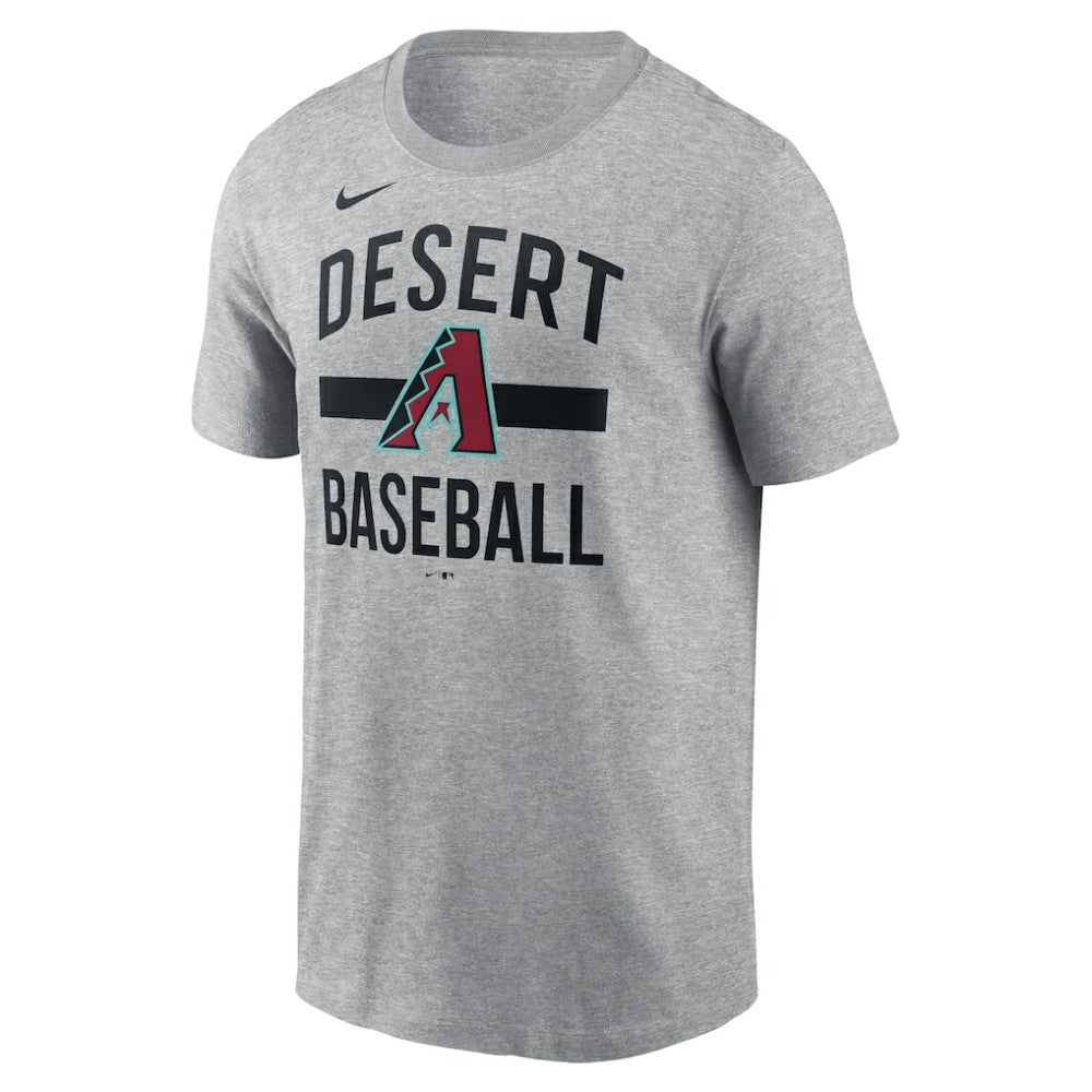 Arizona Diamondbacks Nike  Arched T-Shirt - Heather Gray - Nike Online