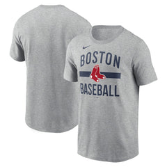 Boston Red Sox Nike  Arched T-Shirt - Heather Gray - Nike on Sale