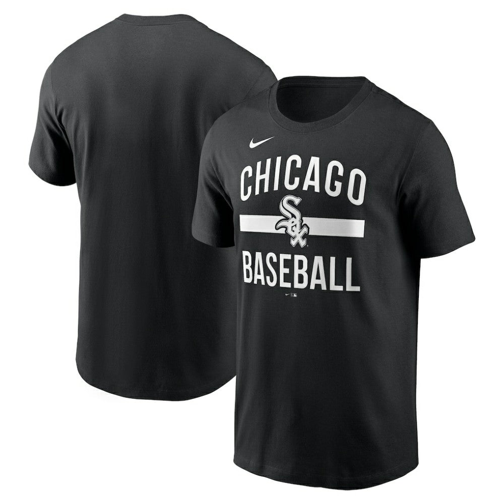 Chicago White Sox Nike  Arched T-Shirt - Black - Nike Online