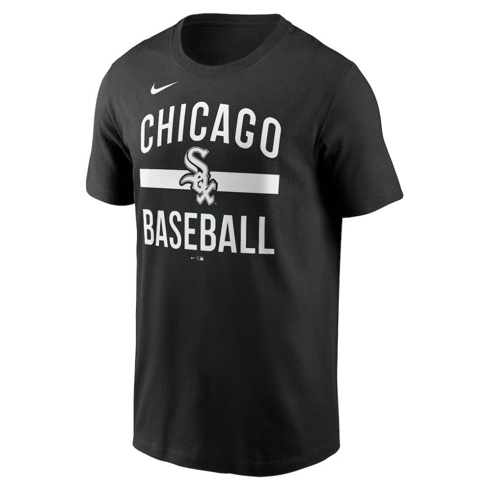 Chicago White Sox Nike  Arched T-Shirt - Black - Nike Online