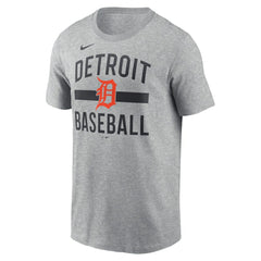 Detroit Tigers Nike  Arched T-Shirt - Heather Gray - Nike on Sale