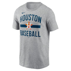 Houston Astros Nike  Arched T-Shirt - Heather Gray - Nike Sale