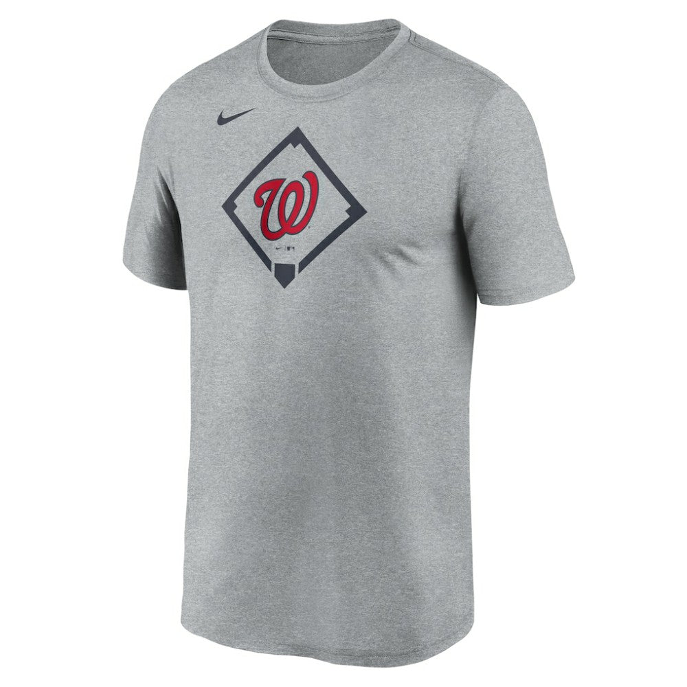Washington Nationals Nike Icon Legend Dri-FIT T-Shirt - Heather Gray - Nike on Sale