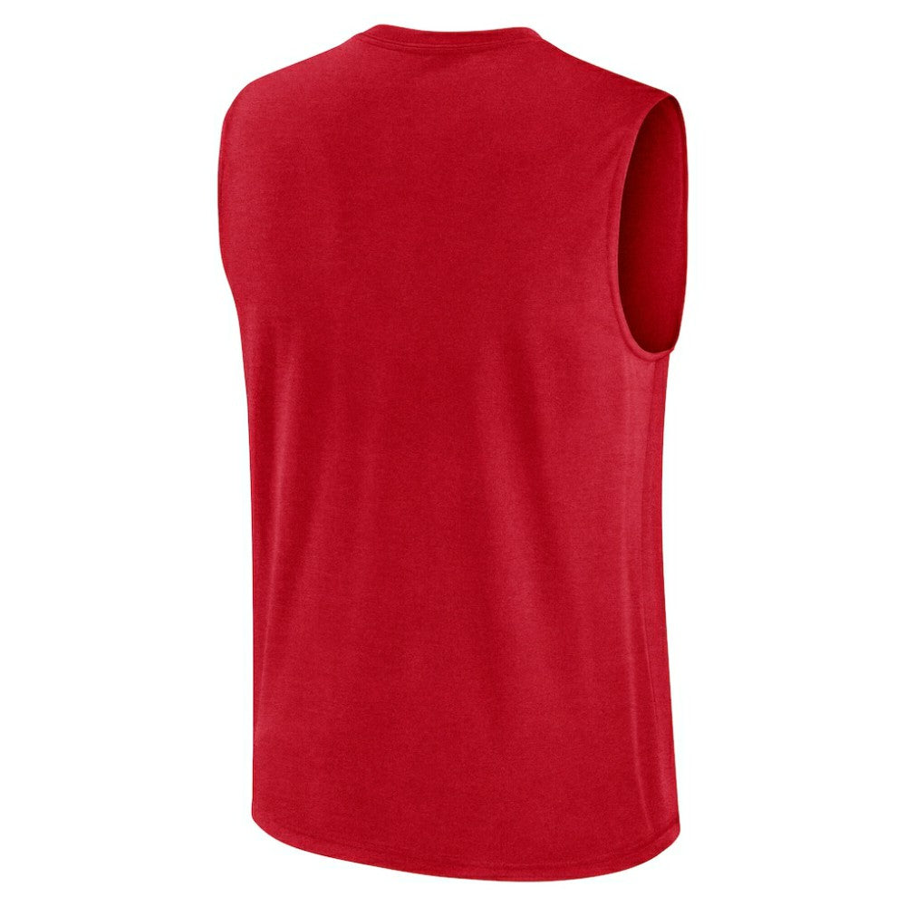 Philadelphia Phillies Nike Knockout Dri-FIT Muscle Tank Top - Red - Nike Discount