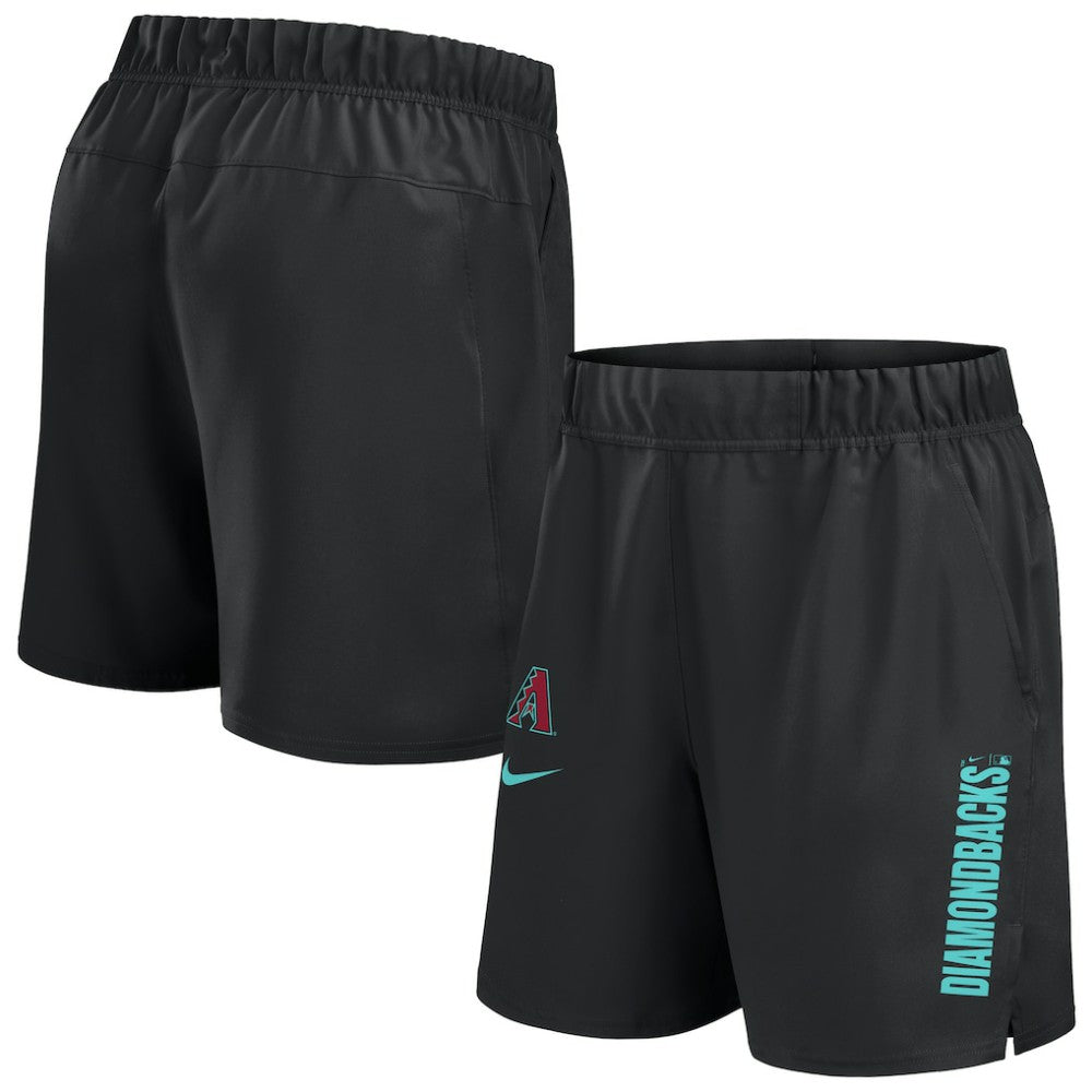 Arizona Diamondbacks Nike Woven Victory Dri-FIT Shorts - Black - Nike on Sale