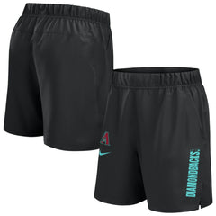 Arizona Diamondbacks Nike Woven Victory Dri-FIT Shorts - Black - Nike on Sale