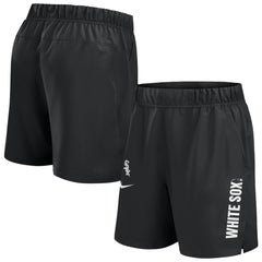 Chicago White Sox Nike Woven Victory Dri-FIT Shorts - Black - Nike Discount