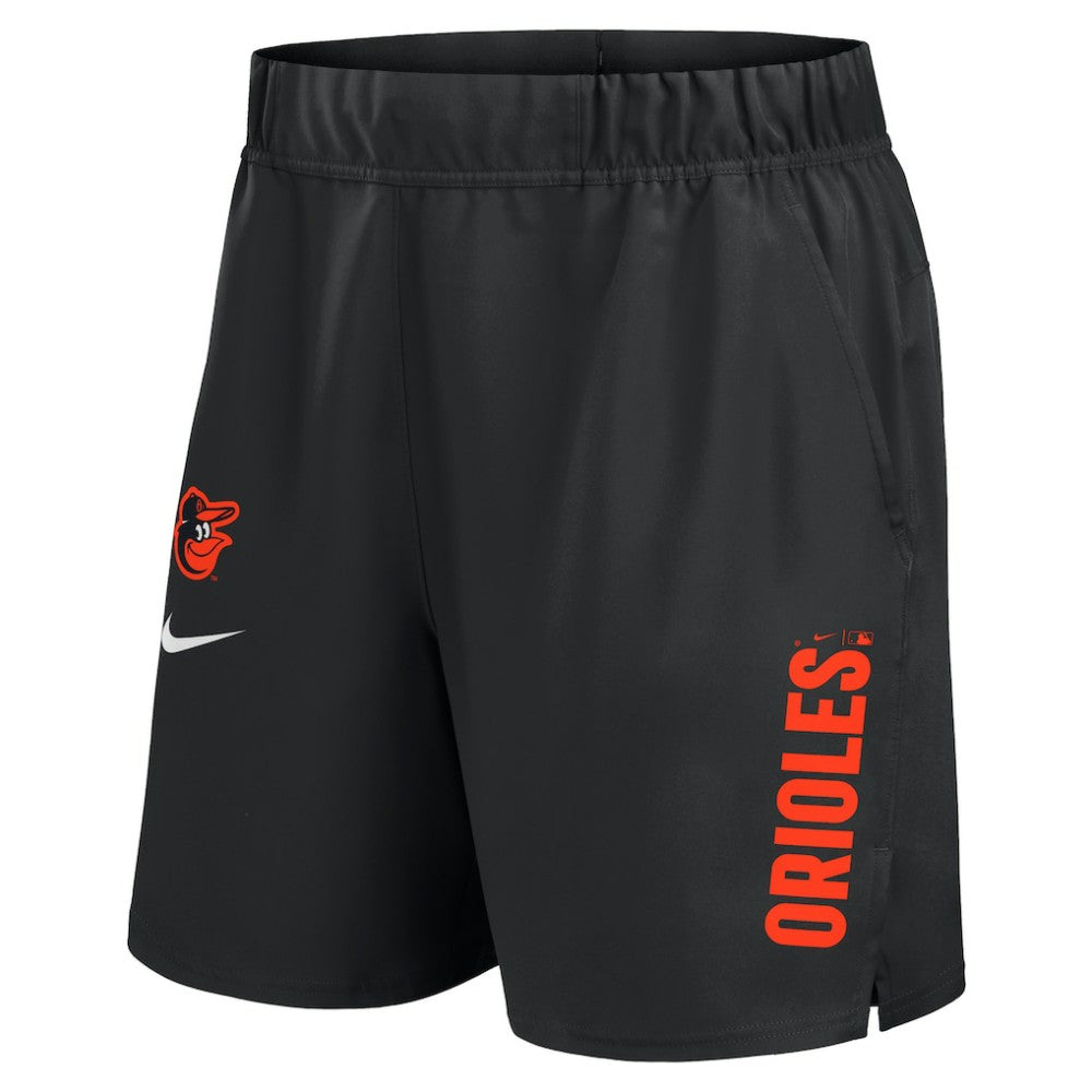Baltimore Orioles Nike Woven Victory Dri-FIT Shorts - Black - Nike Discount
