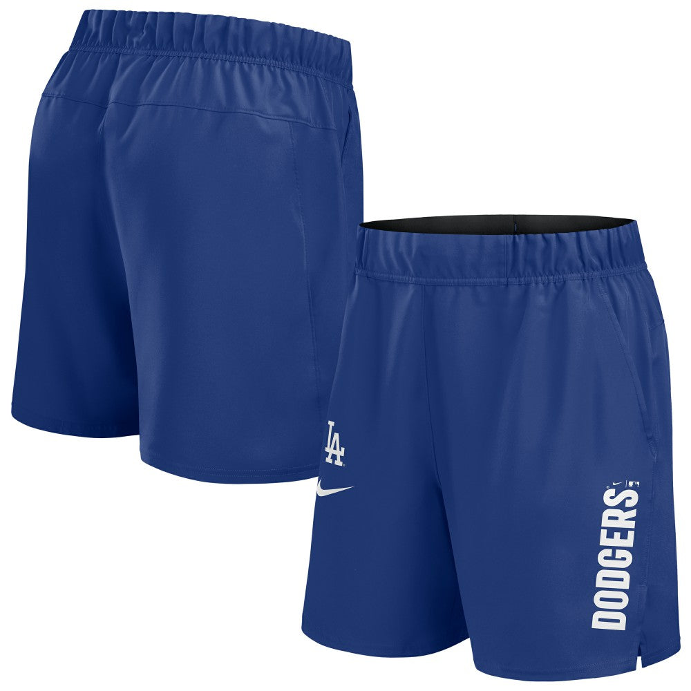 Los Angeles Dodgers Nike Woven Victory Dri-FIT Shorts - Royal - Nike Discount