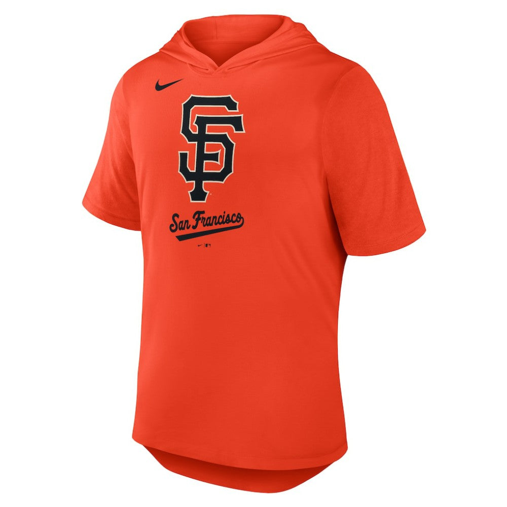 San Francisco Giants Nike Tri-Blend Hoodie T-Shirt - Orange - Nike on Sale