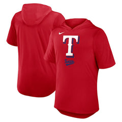 Texas Rangers Nike Tri-Blend Hoodie T-Shirt - Red - Nike Online