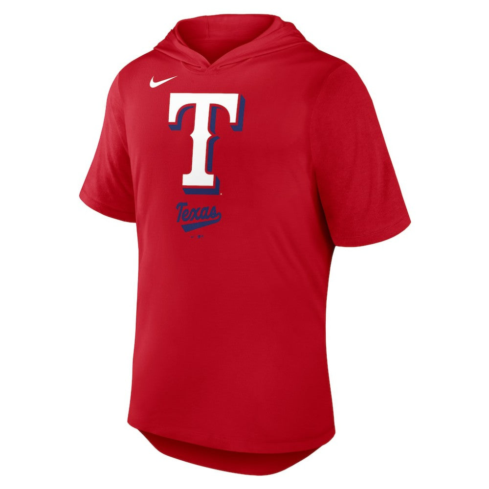 Texas Rangers Nike Tri-Blend Hoodie T-Shirt - Red - Nike Online