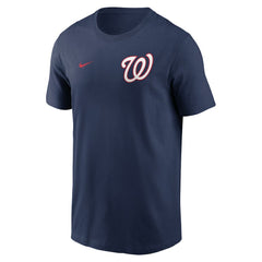 Washington Nationals Nike 2-Hit T-Shirt - Navy - Nike Discount