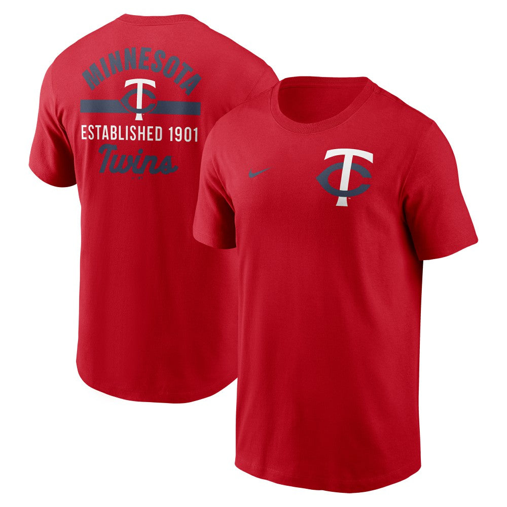 Minnesota Twins Nike T-Shirt - Red - Nike Discount