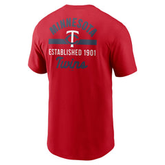 Minnesota Twins Nike T-Shirt - Red - Nike Discount