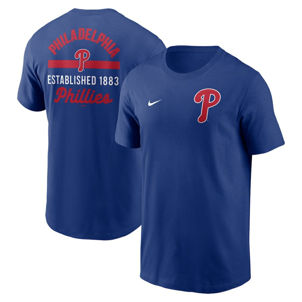 Philadelphia Phillies Nike 2-Hit T-Shirt - Navy - Nike Discount