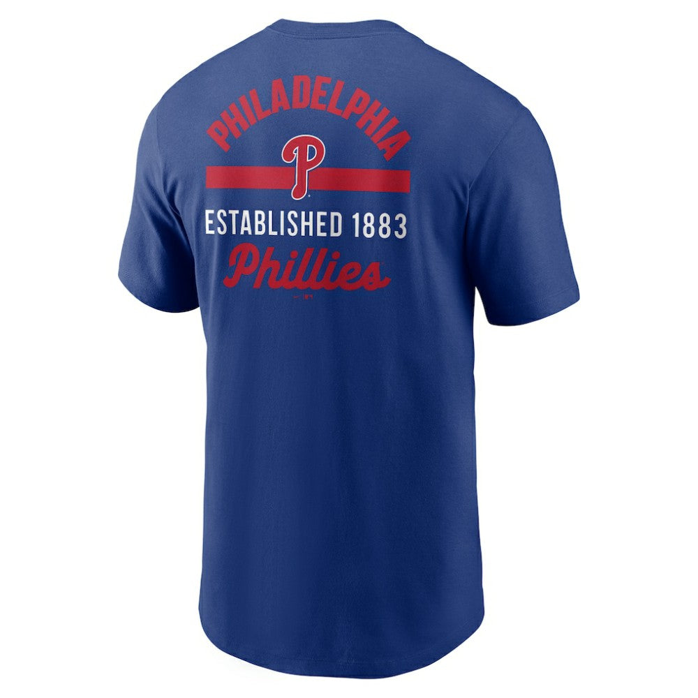 Philadelphia Phillies Nike 2-Hit T-Shirt - Navy - Nike Discount