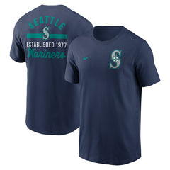 Seattle Mariners Nike 2-Hit T-Shirt - Navy - Nike on Sale