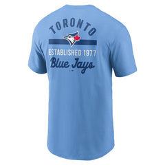 Toronto Blue Jays Nike 2-Hit T-Shirt - Powder Blue - Nike Sale