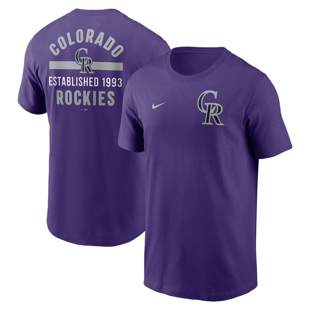 Colorado Rockies Nike 2-Hit T-Shirt - Purple - Nike Online