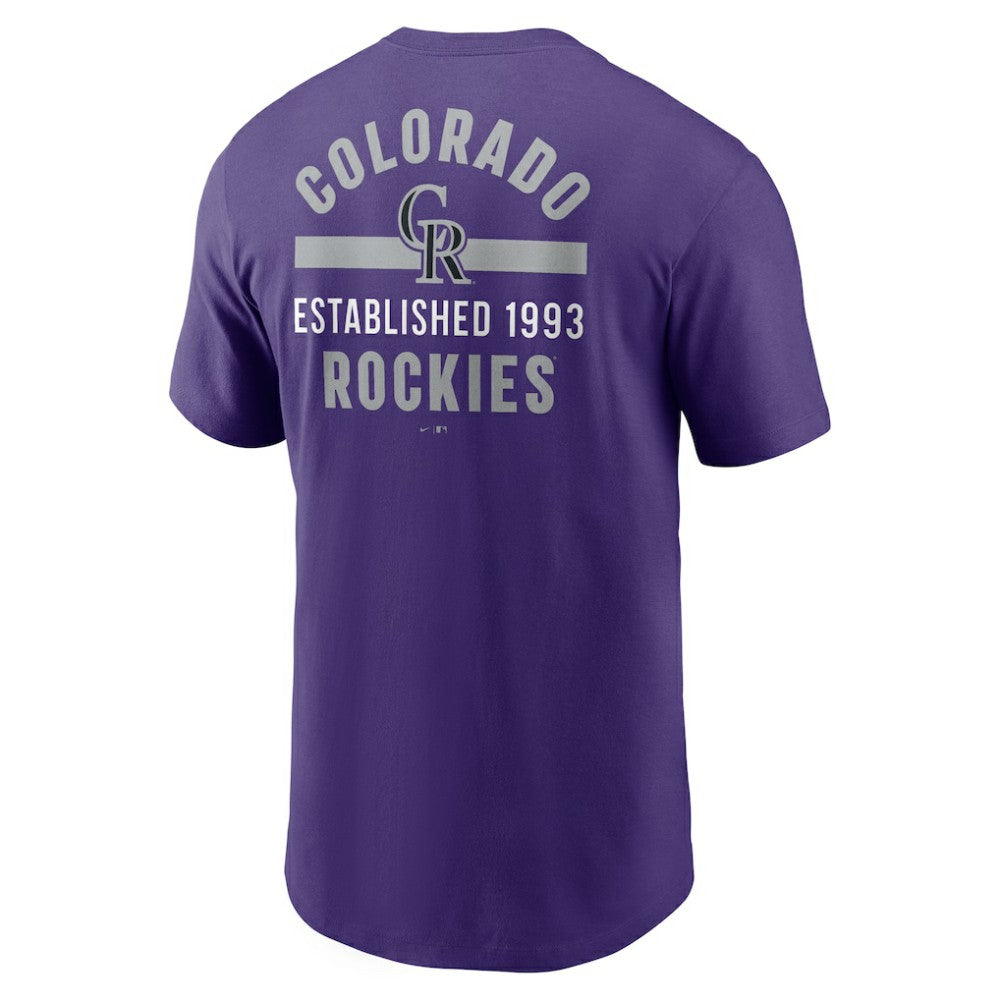 Colorado Rockies Nike 2-Hit T-Shirt - Purple - Nike Online