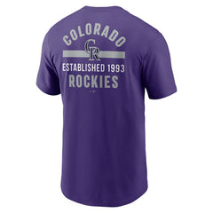 Colorado Rockies Nike 2-Hit T-Shirt - Purple - Nike Online