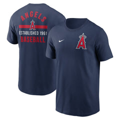 Los Angeles Angels Nike 2-Hit T-Shirt - Navy - Nike Discount