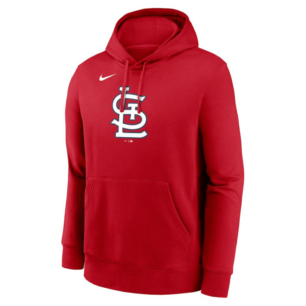 St. Louis Cardinals Nike Logo Club Fleece Hoodie - Red - Nike Sale