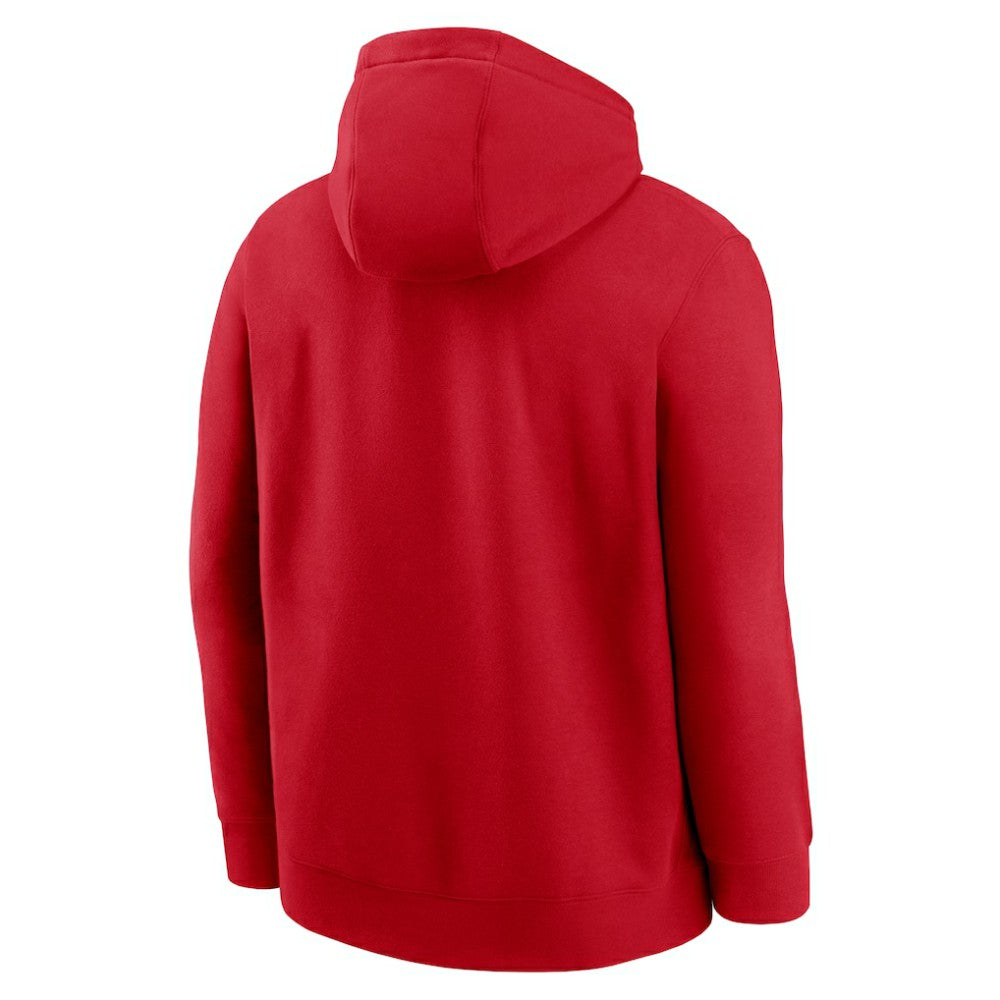 Philadelphia Phillies Nike Logo Club Fleece Hoodie - Red - Nike Online