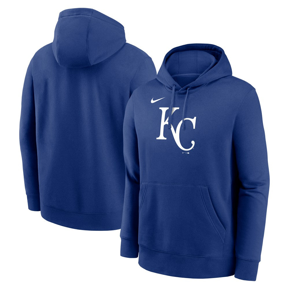 Kansas City Royals Nike Logo Club Fleece Hoodie - Royal - Nike Sale