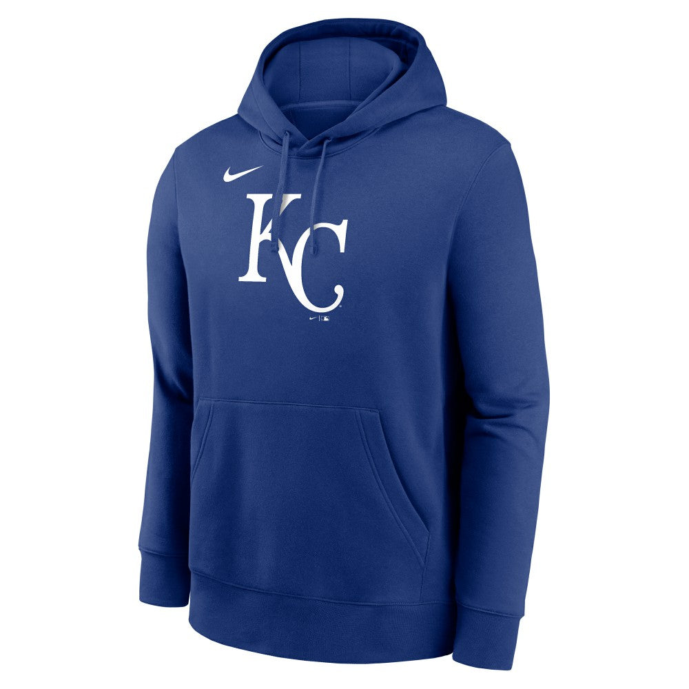 Kansas City Royals Nike Logo Club Fleece Hoodie - Royal - Nike Sale