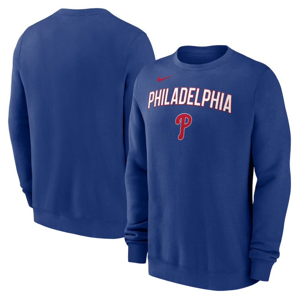 Philadelphia Phillies Nike Sweatshirt - Royal - Nike Discount