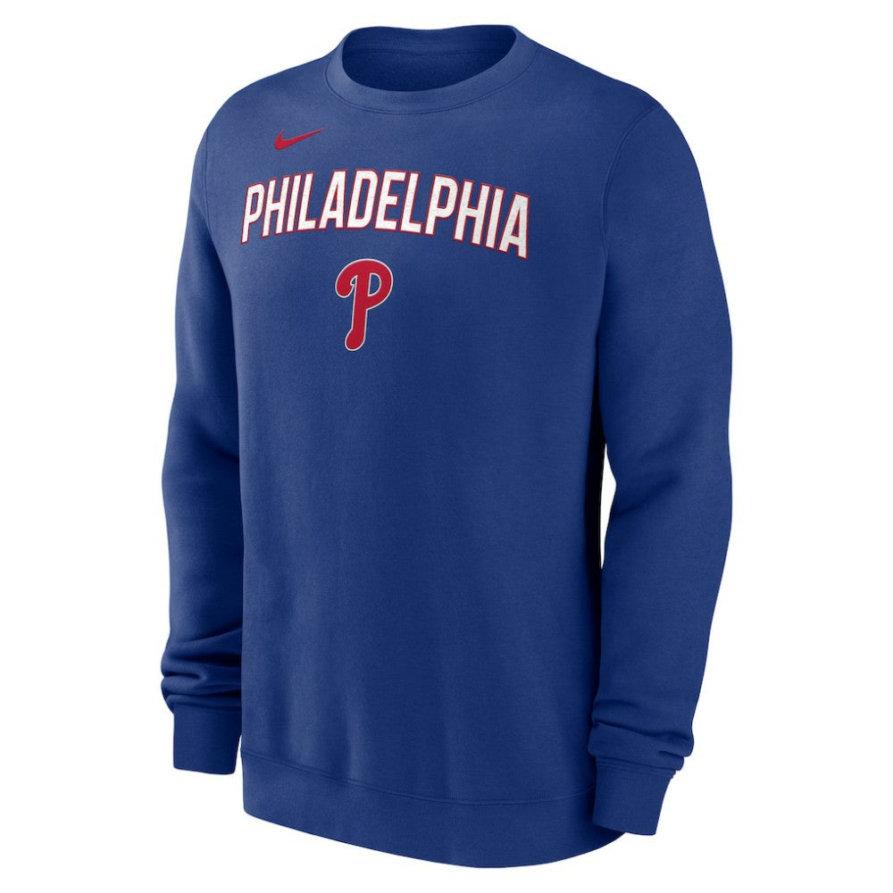 Philadelphia Phillies Nike Sweatshirt - Royal - Nike Discount
