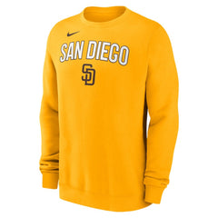 San Diego Padres Nike Sweatshirt - Gold - Nike Discount