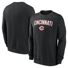 Cincinnati Reds Nike Sweatshirt - Black - Nike Discount