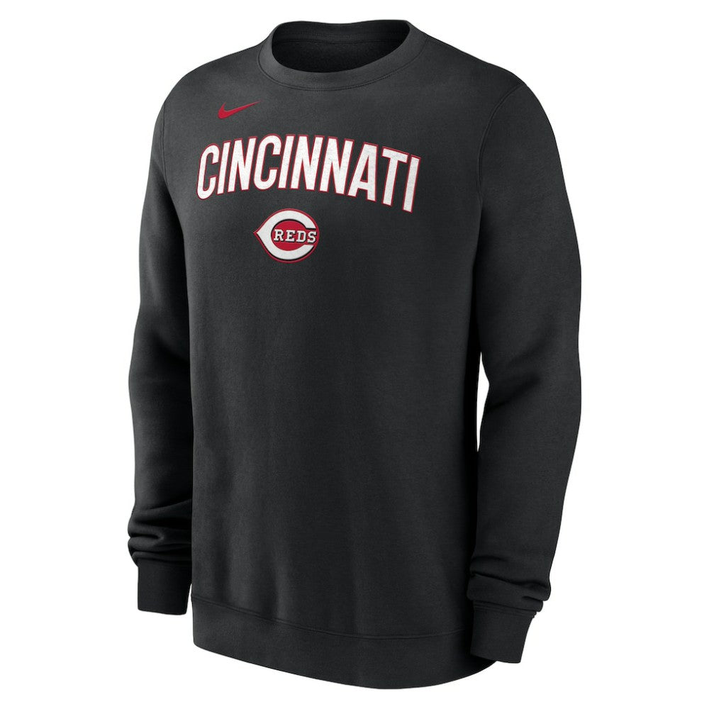 Cincinnati Reds Nike Sweatshirt - Black - Nike Discount