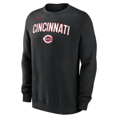 Cincinnati Reds Nike Sweatshirt - Black - Nike Discount
