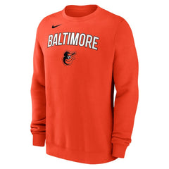 Baltimore Orioles Nike Sweatshirt - Orange - Nike Discount