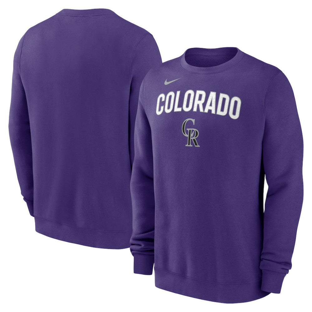 Colorado Rockies Nike Sweatshirt - Purple - Nike Online