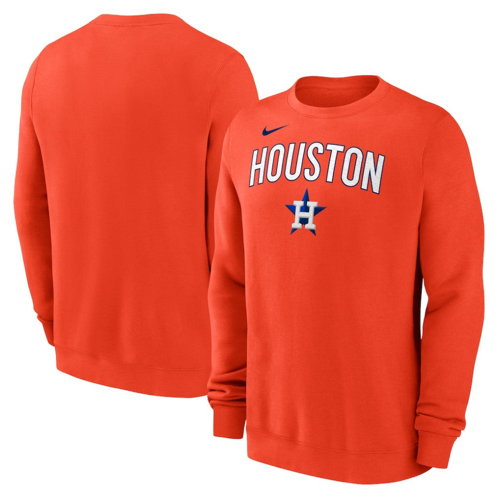 Houston Astros Nike Sweatshirt - Orange - Nike Sale