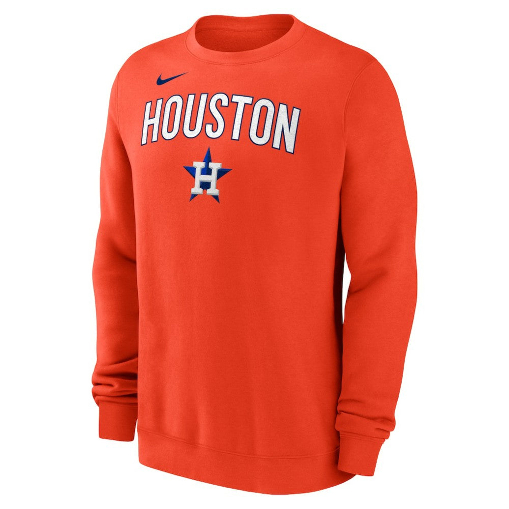 Houston Astros Nike Sweatshirt - Orange - Nike Sale