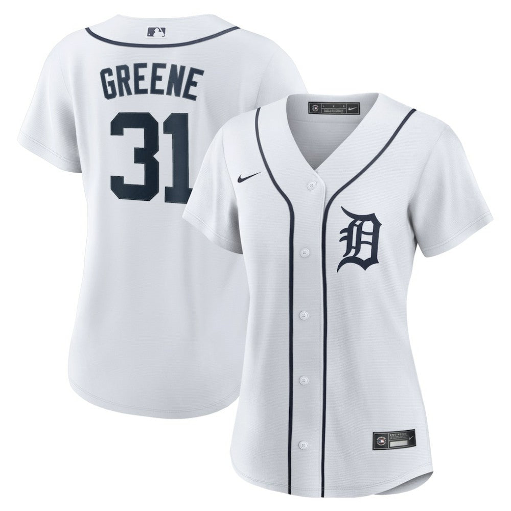Riley Greene Detroit Tigers Nike Women's Home Replica Player Jersey - White - Nike Online