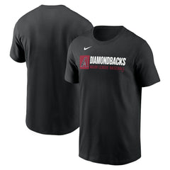 Arizona Diamondbacks Nike Team Block T-Shirt - Black - Nike on Sale