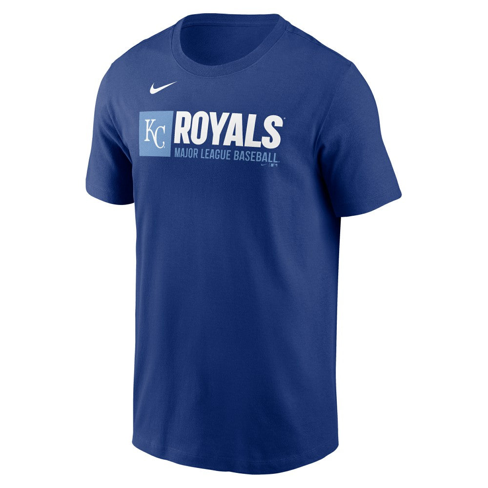 Kansas City Royals Nike Team Block T-Shirt - Royal - Nike Discount