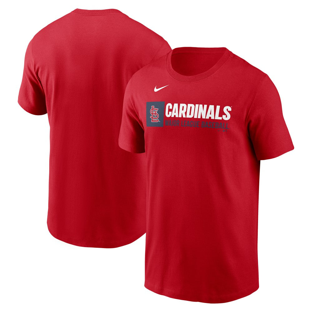 St. Louis Cardinals Nike Team Block T-Shirt - Red - Nike Discount