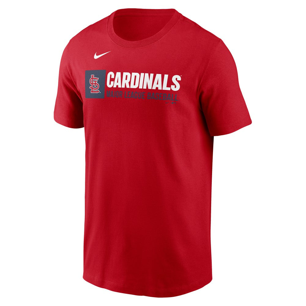St. Louis Cardinals Nike Team Block T-Shirt - Red - Nike Discount
