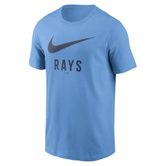 Tampa Bay Rays Nike Swoosh T-Shirt - Light Blue - Nike on Sale