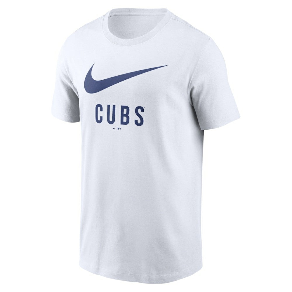 Chicago Cubs Nike Swoosh T-Shirt - White - Nike on Sale